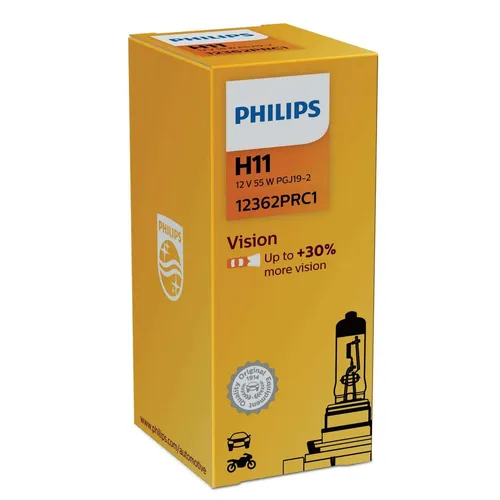 Philips Vision Halogenbirne H1 H4 H7 H11 HB3 HB4 Alle Typen Freie Wahl 1Stk.