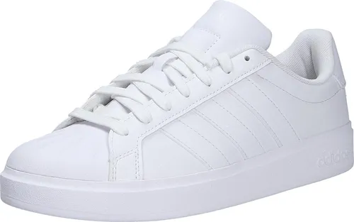 Adidas Damen Sneaker STREETTALK, Weiß, Gr. 37 - Trendige Damen Sneaker von Adidas, aus hochwertigem Kunstleder, mit atmungsaktivem Innenmaterial. Ideal für den Alltag, mit griffiger Gummisohle und klassischem Schnürverschluss für optimalen Halt.