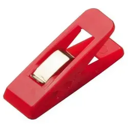 Briefklemmer Multi Clip Taifun 15x50mm VE=90 Stück rot