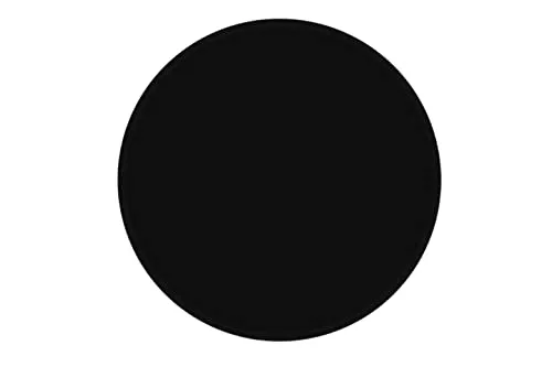 Euro Tische Rund Glasplatte 30cm in schwarz von Euro Tische