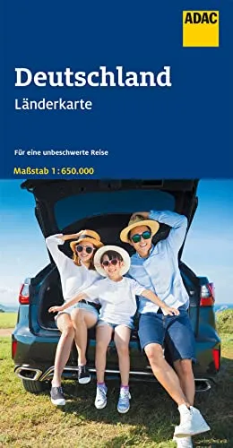 ADAC Länderkarte Deutschland 1:650 000: Für eine unbeschwerte Reise (ADAC Länderkarten)