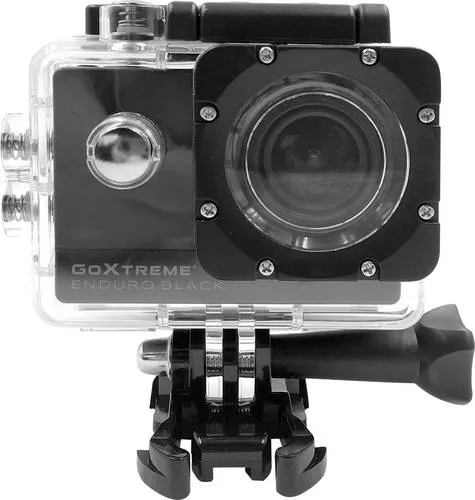 GoXtreme Enduro Black Sportkamera, 2,7 K, wasserdicht, WiFi - Action-Cam mit 2,7K Auflösung, wasserdicht und WiFi-fähig - perfekt für Abenteuer und Sportaufnahmen.