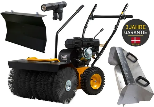 TEXAS Handy Sweep 710TGE Set Kehrmaschine Benzin 70cm Laubsammler Schneeschieber