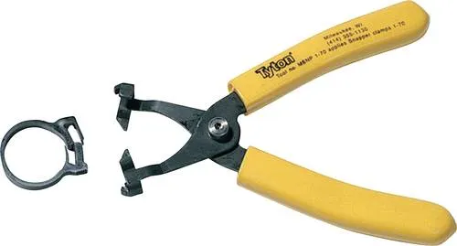 HellermannTyton Snapper Werkzeug MSNP 1-70 - Kabelbinderzange aus robustem Metall, ideal für präzises manuelles Abschneiden von Kabelbindern. Perfekt für Profis in der Elektroinstallation.