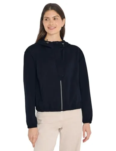 Produktbild CECIL Blouson mit verstellbarer Kapuze in Blau XXL (46)