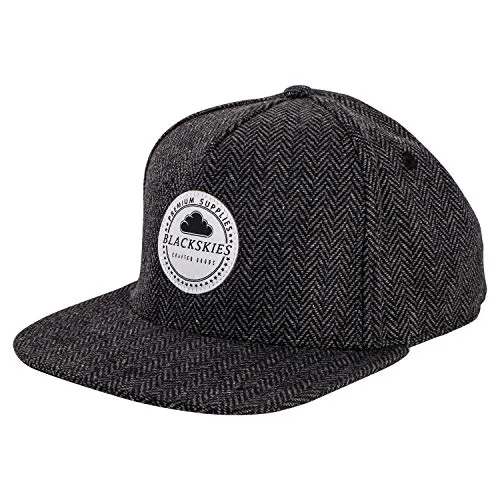 Blackskies® Hyperion Snapback Cap | Premium Baseball Mütze für Herren - Stylische Snapback Cap aus hochwertigem Wolle-Polyester-Mix, atmungsaktiv und langlebig. Perfekt für jeden Anlass und verstellbar für optimalen Tragekomfort. Ideal für Männer und Frauen!