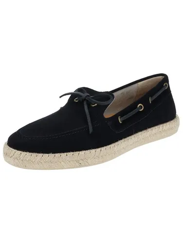 Geox Slipper Veloursleder Navy - 40 - Eleganter Geox Slipper aus hochwertigem Veloursleder, ideal für Büro und Freizeit. Mit herausnehmbarer Decksohle für zusätzlichen Komfort und Stil.