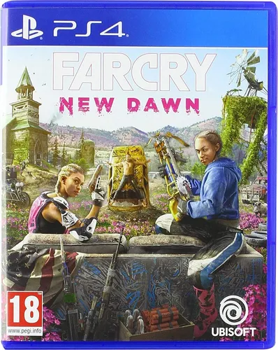 Far Cry: New Dawn für PS4 - Actiongeladenes Abenteuer - PC- & Videospiele, erlebe ein post-apokalyptisches Abenteuer mit packender Story und aufregendem Gameplay, ideal für Fans von First Person Shootern.