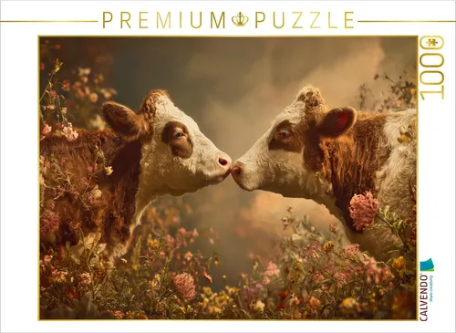 CALVENDO Puzzle Zärtlichkeit im Barock | 1000 Teile Lege-Größe 64x48cm Foto-Puzzle für glückliche Stunden