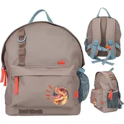 DEPESCHE Dino World Rucksack T-Rex - Taschen & Rucksäcke für Unisex Kinder, farbenfrohes Dinosaurier-Design, ideal für kleine Abenteurer und den Alltag.