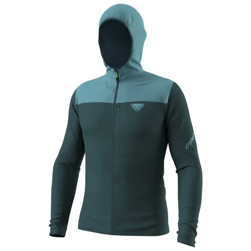 Dynafit Traverse Thermal Hooded Jacket - Fleecejacke Gr L blau - Sportliche Fleecejacke in Blau, Größe L. Mit Kapuze und Stretch für optimale Bewegungsfreiheit. Ideal für Hochtouren und Trekking. Hergestellt aus 72% recyceltem Polyester. Entdecken Sie weitere Dynafit Produkte bei Bergfreunde.de!