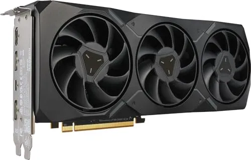 XFX AMD Radeon RX 7900 XT Gaming-Grafikkarte, 20GB GDDR6 Speicher, 1500MHz Basistakt, 2000MHz Spieltakt, 2400MHz Boost-Takt, 2X PCI-E 8-Pin Stromversorgung, Ideal Für Ihren Gaming PC RX-79XTMABBF9