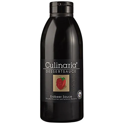 Culinaria Dessert Erdbeer Sauce für Eis und Desserts 800ml 2er Pack
