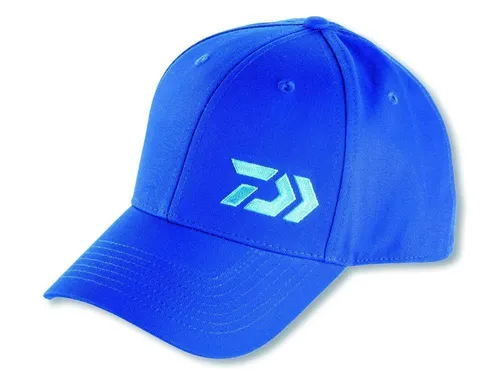 Daiwa D-Vec Cap Blau Mütze Kappe Angelkappe Schildmütze Anglermütze