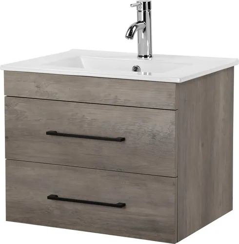 WELLTIME Florenz Badschrank mit Waschbecken von Welltime