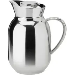 Stelton Amphora Isolierkanne 1200 ml - Elegantes Design - Thermobehälter mit skandinavischem Stil von Sebastian Holmbäck. Hält Getränke bis zu 18 Stunden heiß und 36 Stunden kalt – ideal für Alltag und besondere Anlässe.