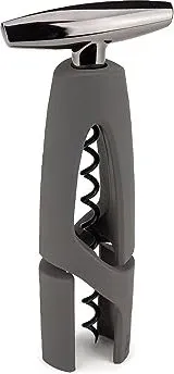 Peugeot Altar Korkenzieher 17cm BASALT - Eleganter Korkenzieher in anthrazit/silber, 17 cm hoch, ideal für stilvolles Weinöffnen und ein Must-Have für jeden Weinliebhaber.