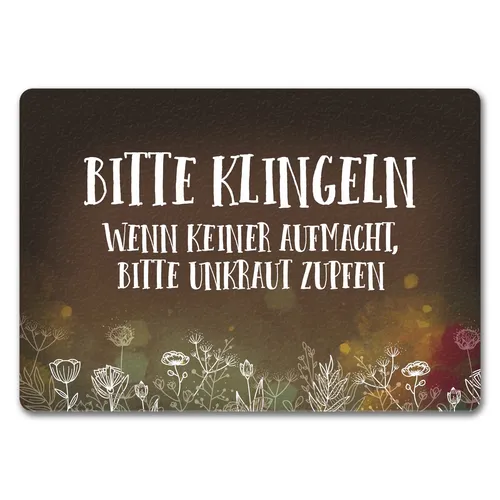 Bitte klingeln in gelb von speecheese