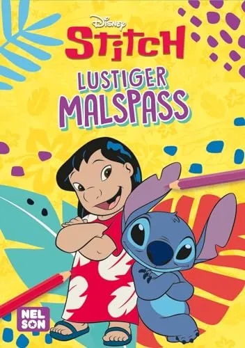 Disney Kreative Beschäftigung: Lilo & Stitch: Lustiger Malspaß: Mit mehr als 60 Ausmalbildern | Malblock für Kinder ab 4 Jahren