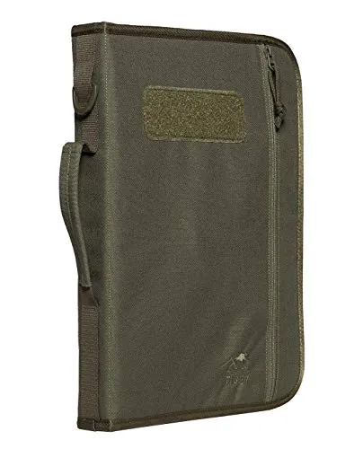 Tasmanian Tiger TT File Server MKII - Schreibmappe mit integriertem Ringordner und Klemmbrett, optimiertes Design für perfekte Organisation, ideal für Dokumente und Schreibutensilien.