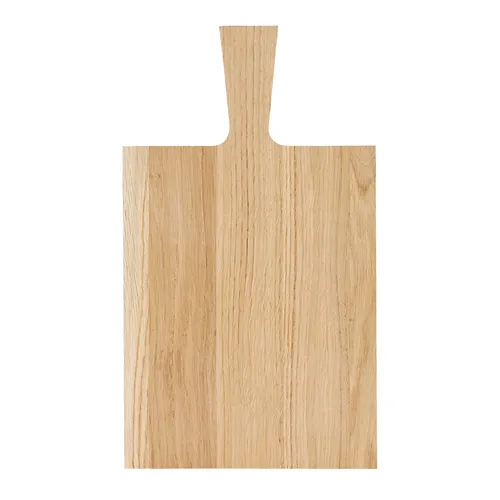 Broste Copenhagen Schneidebrett Todd 30 x 17 cm aus geölter Eiche - Elegantes Schneidebrett aus geölter Eiche mit natürlicher Holzmaserung. Vielseitig einsetzbar zum Schneiden und Servieren, kombiniert es skandinavisches Design mit Langlebigkeit und Pflegeleichtigkeit.