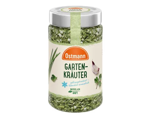 Ostmann Gewürz, Ostmann Gartenkräuter gefriergetrocknet ideal für Suppen Packung 10g