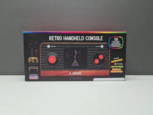ATARI 50 BUILT IN GAMES RETRO HANDHELD CONSOLE NEW SEALED NEU UNBESPIELT OVP CIB