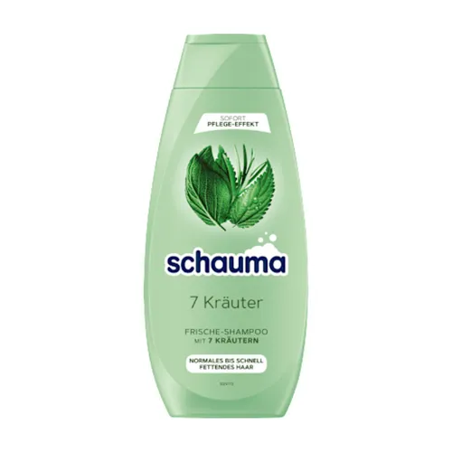Schauma 7 Kräuter Shampoo, ohne Silikone 400 ml von Schauma