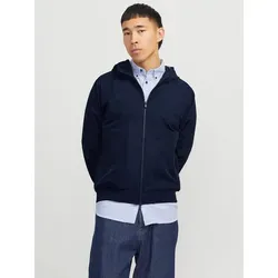 Jack & Jones Bomberjacke JJEPERFECT BOMBER NOOS mit Kapuze blau S (48) - Modische Funktionsjacke mit Kapuze, aus elastischem und pflegeleichtem Material – ideal für Freizeit und Alltag.