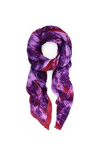 Desigual Modetuch Rectangle Foulard in lila von Desigual