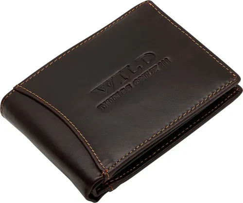 Geldbörse Herren Kombibörse Leder Portemonnaie RFID Schutz Brieftasche Börse