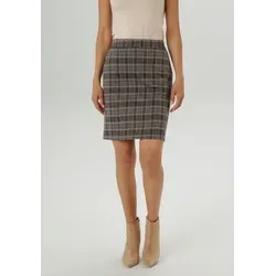 Aniston SELECTED Minirock im klassischen Karo-Design in beige von Aniston