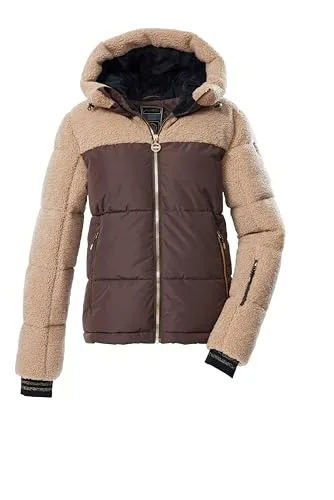 KILLTEC Damen Funktionsjacke KSW 111 WMN SKI QLTD JCKT - Stylische Funktionsjacke für Damen, winddicht und wasserabweisend mit 10.000 mm Wassersäule. Ideal für die Piste mit rutschfestem Schneefang und PFAS-freier Imprägnierung.