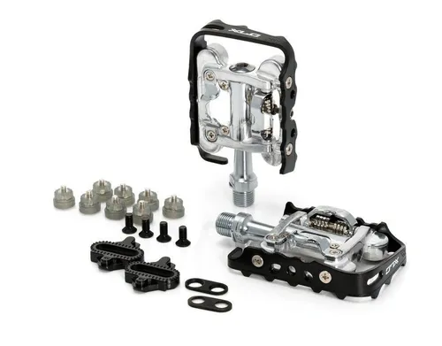XLC Fahrrad System Pedal PD-S02 Einseitig Schwarz Silber