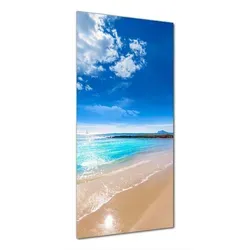 Wallario Duschrückwand Traumstrand 70 x 180 cm