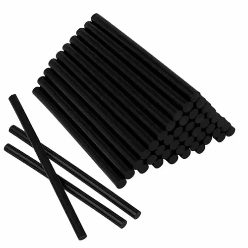 Stück Heißklebesticks Ø11x200 mm – Schwarz Heissklebepistole Klebesticks, Heißklebepistole Sticks, Heissklebestift, Klebestifte für Heißklebepistole 40
