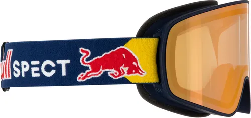 SPECT EYEWEAR RED BULL RUSH Schneebrille 2025 - Snowboardbrille mit zylindrischer Linse und 100% UVA & UVB Schutz, ausgestattet mit innovativer Anti-Fog Technologie für klare Sicht bei jedem Wetter.