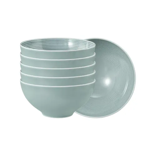 Seltmann Weiden Beat Color Glaze Müslischale 6er Set in blau von Seltmann Weiden