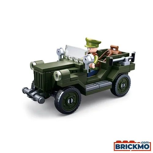 Sluban WW2 Militärfahrzeug M38-B0682