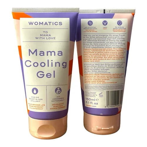 Womatics Mama Cooling Gel, kühlende Creme für stillende Mütter 150ml *NEU*