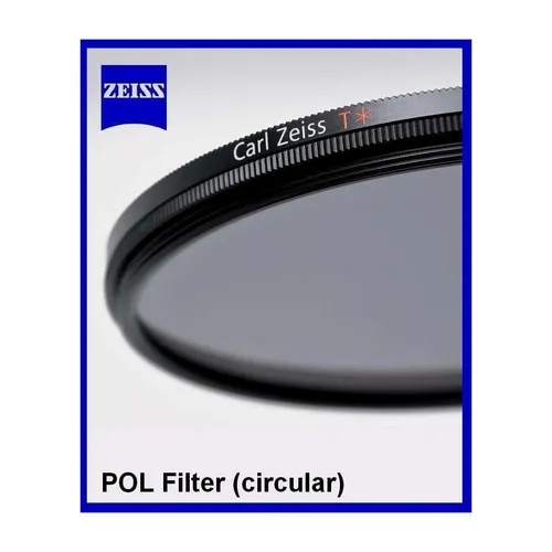 Zeiss T* Polfilter zirkular 77mm - Kamera-Filter mit T* Vergütung für optimale Lichtdurchlässigkeit und Farbtreue, Durchmesser: 77mm