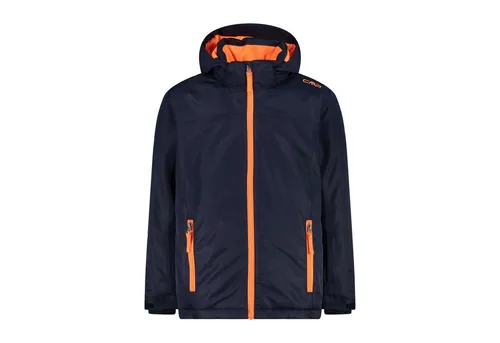 CMP Skijacke Jungen Boy Jacket Snaps Hood 39W1924 - Sportjacken für kleine Ski- und Snowboardfahrer, schützt bei allen Wetterbedingungen und hält dank Feel Warm Flat-Wattierung auch an kalten Tagen warm.