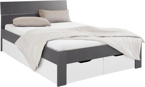 rauch FLEXX Bett mit Stauraum 90/140/180 cm - Das Bett »FLEXX« von rauch bietet praktischen Stauraum unter der Liegefläche und überzeugt durch modernes Design. Ideal für eine stilvolle und funktionale Schlafzimmergestaltung.
