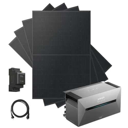 Kleines Kraftwerk 2000W Balkonkraftwerk mit Anker Solarbank 2 Pro - Effizientes Balkonkraftwerk mit 2000 WP und integrierter Speicherlösung. Plug-and-Play Installation für sofortige Stromproduktion. Ideal zur Reduzierung der Stromkosten und für nachhaltige Energieversorgung.