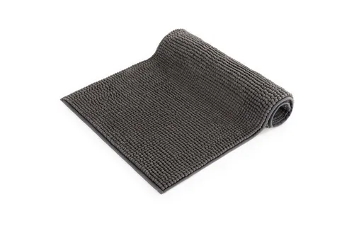 Blumtal Badematte Chenille weicher Badezimmerteppich, strapazierfähig, rutschfest, Polyester, Läufer, 40°C maschinenwaschbar