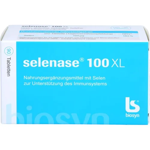 Selenase 100 Xl Tabletten – hochwertige Selenquelle