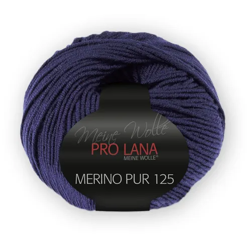 MERINO PUR 125 von PRO LANA in blau von Prolana