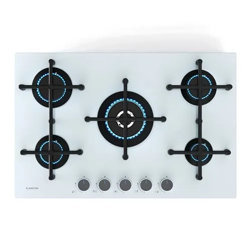 Klarstein Illuminosa 5 Gaskochfeld in weiß von Klarstein