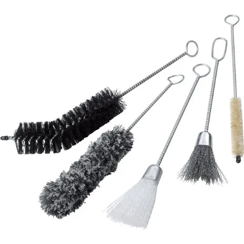 BikeCare Motorrad-Bürstenset 5-teilig – Waschbürste/Felgenbürsten