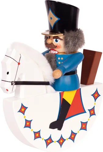 SAICO Original Nussknacker Reiterlein, BxHxT: 25x29x11 cm in blau von Saico Original